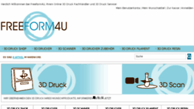 What Freeform4u.de website looked like in 2018 (5 years ago)