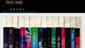 What Fiercereads.com website looked like in 2018 (5 years ago)