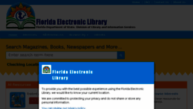 What Flelibrary.org website looked like in 2018 (5 years ago)