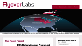 What Flyoverlabs.io website looked like in 2018 (5 years ago)