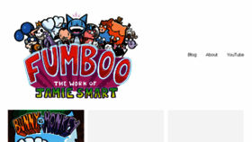 What Fumboo.com website looked like in 2018 (5 years ago)