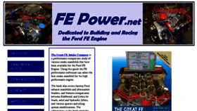 What Fepower.net website looked like in 2018 (5 years ago)