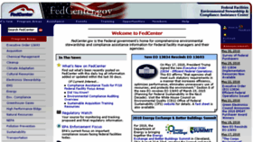 What Fedcenter.gov website looked like in 2018 (5 years ago)