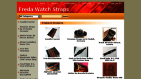 What Fredawatchstraps.com website looked like in 2018 (5 years ago)
