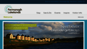 What Fermanaghlakelands.com website looked like in 2018 (5 years ago)