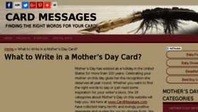 What Freemothersdaymessages.com website looked like in 2018 (5 years ago)