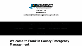 What Franklinemergencymanagement.com website looked like in 2018 (5 years ago)