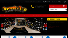 What Fireworksshop.uk.com website looked like in 2018 (5 years ago)