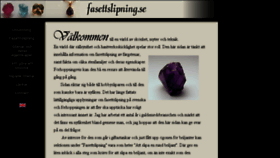 What Fasettslipning.se website looked like in 2018 (5 years ago)