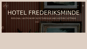 What Frederiksminde.com website looked like in 2018 (5 years ago)