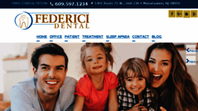 What Federicidental.com website looked like in 2018 (5 years ago)