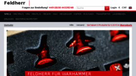 What Feldherr.com website looked like in 2018 (5 years ago)