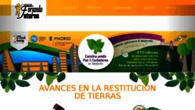 What Forjandofuturos.org website looked like in 2018 (5 years ago)