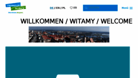 What Frankfurt-oder-tourist.de website looked like in 2018 (5 years ago)