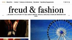 What Freudandfashion.com website looked like in 2018 (5 years ago)