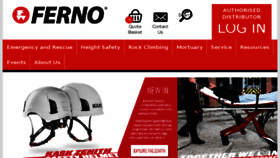 What Ferno.com.au website looked like in 2018 (5 years ago)