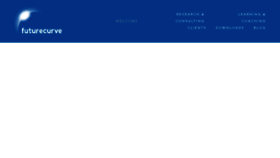 What Futurecurve.com website looked like in 2018 (7 years ago)