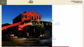 What Fundanavillas.com website looked like in 2018 (6 years ago)