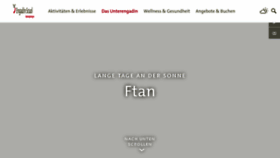 What Ftan.ch website looked like in 2018 (5 years ago)