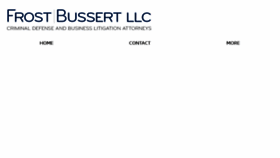 What Frostbussert.com website looked like in 2018 (5 years ago)