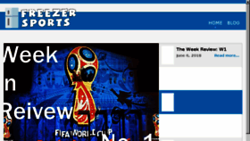What Freezersports.com website looked like in 2018 (5 years ago)