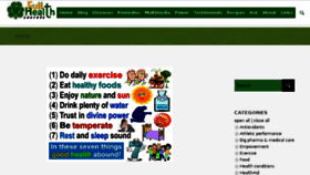What Fullhealthsecrets.com website looked like in 2018 (5 years ago)