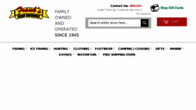 What Franksgreatoutdoors.com website looked like in 2018 (5 years ago)