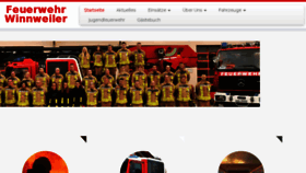 What Feuerwehr-winnweiler.de website looked like in 2018 (5 years ago)