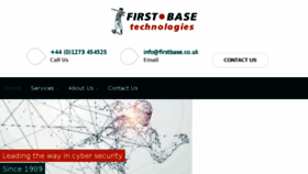 What Firstbase.co.uk website looked like in 2018 (5 years ago)
