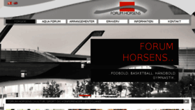 What Forumhorsens.dk website looked like in 2018 (5 years ago)