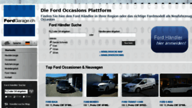 What Fordgarage.ch website looked like in 2018 (5 years ago)