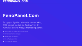 What Fenopanel.com website looked like in 2018 (5 years ago)