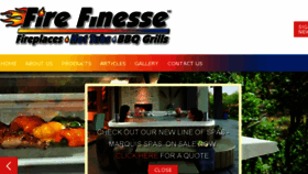 What Firefinesse.com website looked like in 2018 (5 years ago)