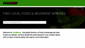 What Foodbevg.com website looked like in 2018 (5 years ago)