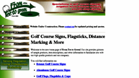 What Fromteetogreen.com website looked like in 2018 (5 years ago)