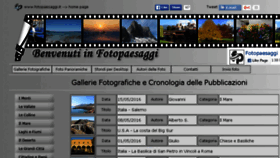 What Fotopaesaggi.it website looked like in 2018 (5 years ago)