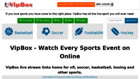 What Fr.vipbox.sx website looked like in 2018 (5 years ago)