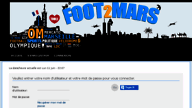 What Foot2mars.com website looked like in 2018 (5 years ago)