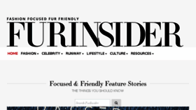 What Furinsider.com website looked like in 2018 (5 years ago)
