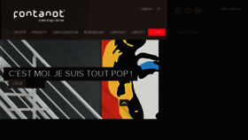 What Fontanot.fr website looked like in 2018 (5 years ago)