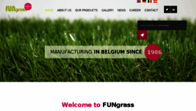 What Fungrass.com website looked like in 2018 (5 years ago)