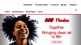 What Flandersfilters.com website looked like in 2018 (5 years ago)