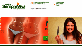What Farmaciasempreviva.com.br website looked like in 2018 (5 years ago)