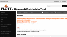 What Flott-ofentechnik.de website looked like in 2018 (5 years ago)