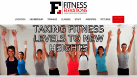 What Fitnesselevations.com website looked like in 2018 (5 years ago)