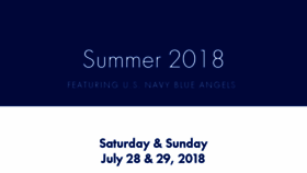 What Fargoairsho.com website looked like in 2018 (7 years ago)