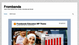 What Frombanda.com website looked like in 2018 (5 years ago)