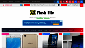 What Flashfile.in website looked like in 2018 (5 years ago)