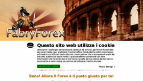 What Fabryforex.com website looked like in 2018 (5 years ago)