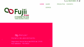 What Fujiicosmeticos.com.br website looked like in 2018 (5 years ago)